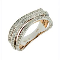 Anello Chimento Donna Anima in Oro Diamante 0.55 Ct 1A08722BB7150-14 - 1A08722BB7150-14